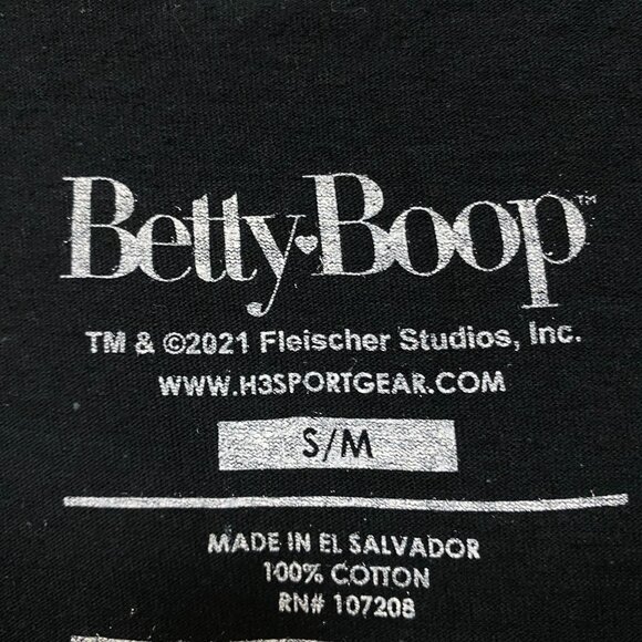 Betty Boop Hip Hop Style Poster Tshirt size s/m - Picture 4 of 4